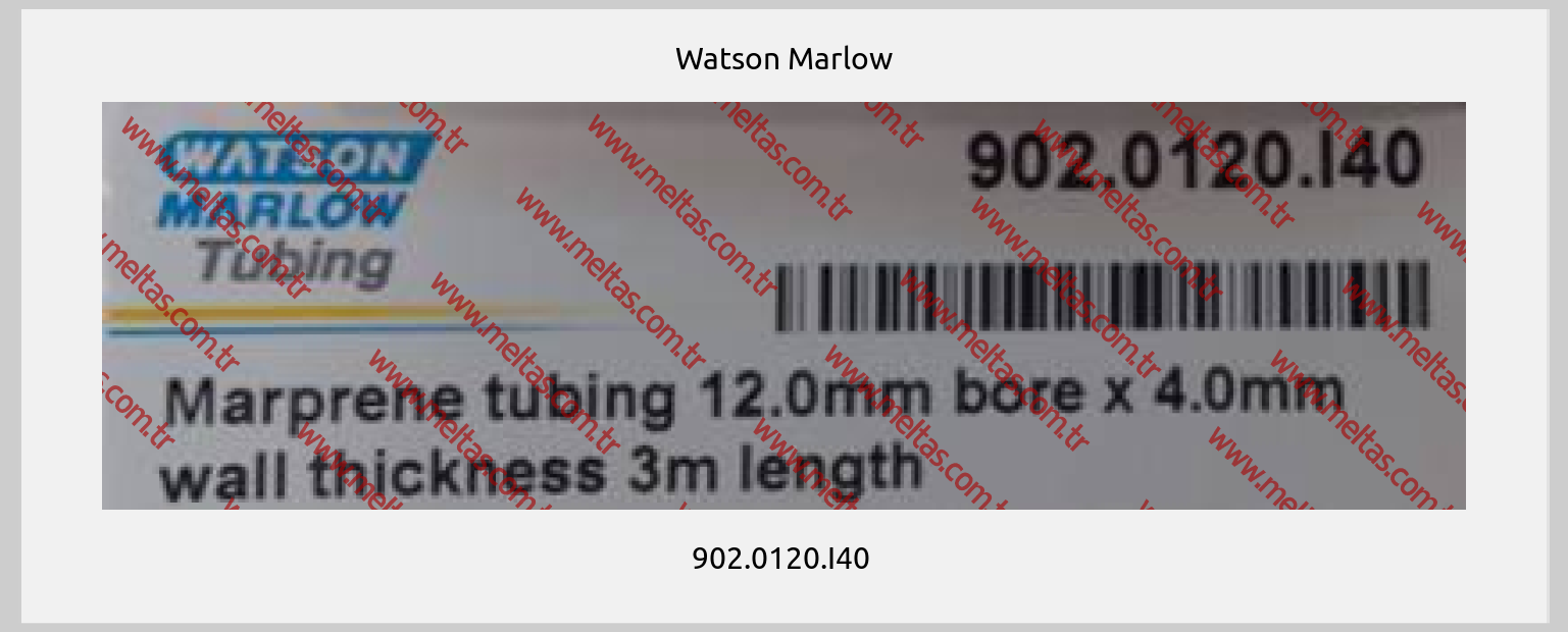 Watson Marlow - 902.0120.I40 