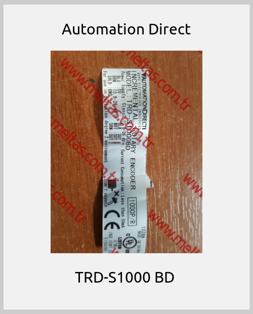Automation Direct - TRD-S1000 BD 