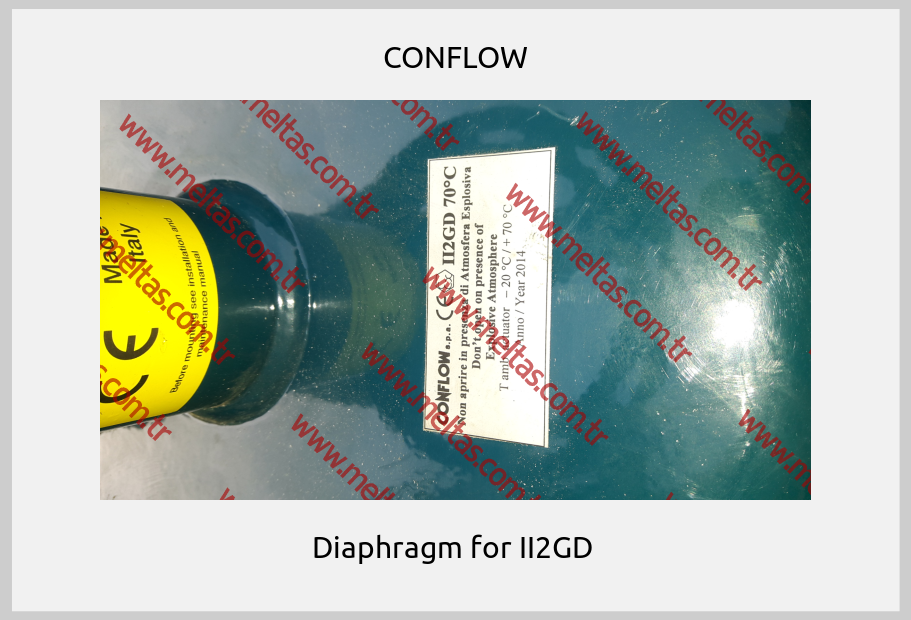 CONFLOW - Diaphragm for II2GD 