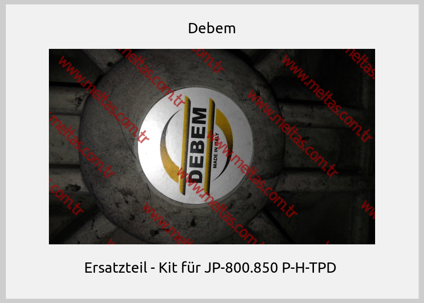 Debem - Ersatzteil - Kit für JP-800.850 P-H-TPD 