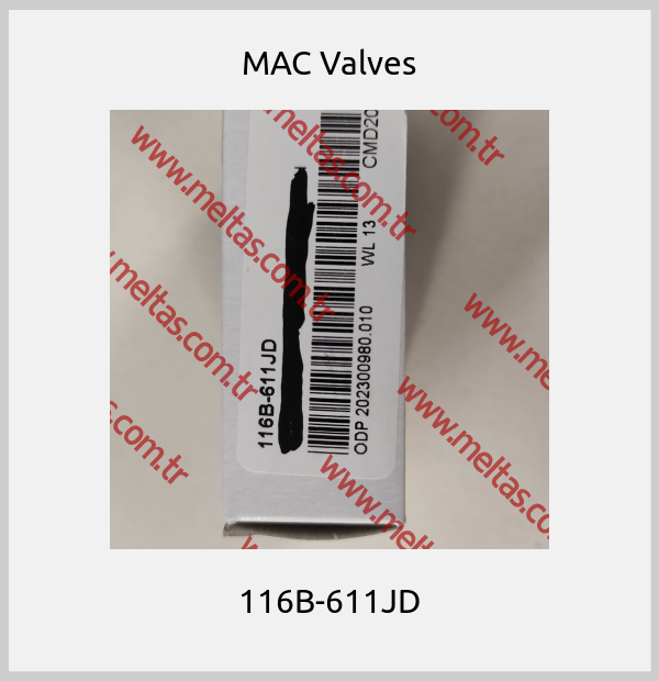 МAC Valves - 116B-611JD