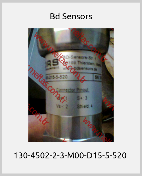 Bd Sensors - 130-4502-2-3-M00-D15-5-520 