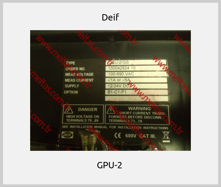 Deif - GPU-2 