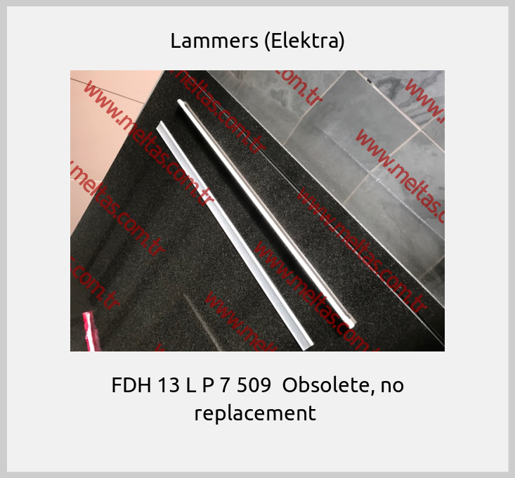 Lammers (Elektra) - FDH 13 L P 7 509  Obsolete, no replacement 