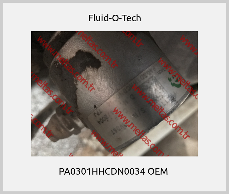 Fluid-O-Tech - PA0301HHCDN0034 OEM 