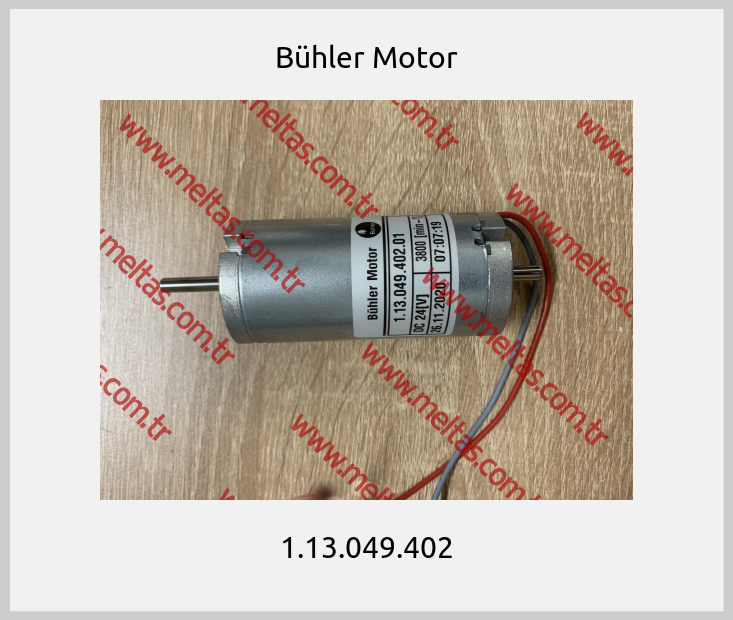 Bühler Motor - 1.13.049.402