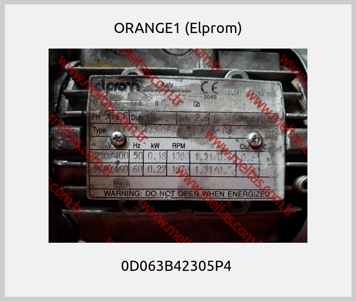 ORANGE1 (Elprom) - 0D063B42305P4 