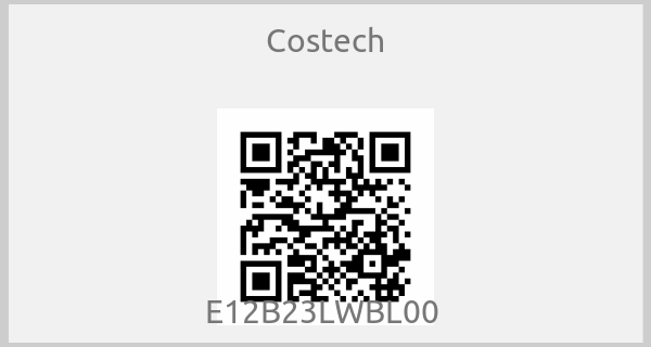 Costech - E12B23LWBL00 