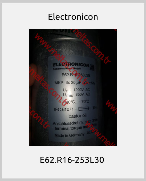 Electronicon-E62.R16-253L30 