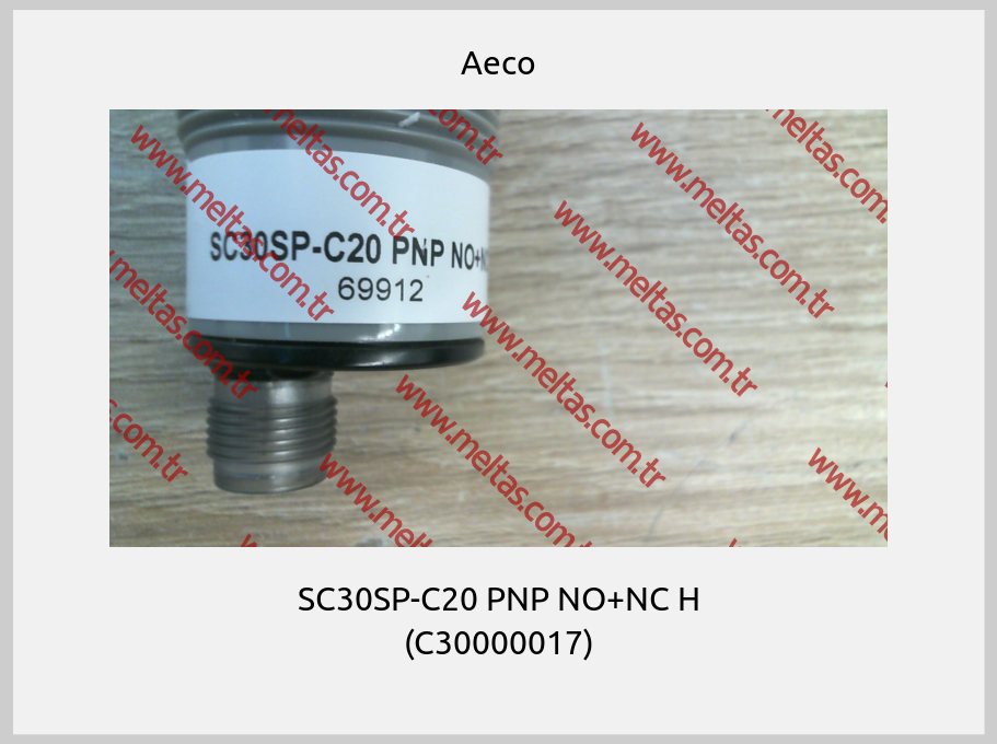 Aeco - SC30SP-C20 PNP NO+NC H (C30000017)