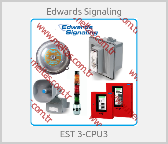 Edwards Signaling-EST 3-CPU3