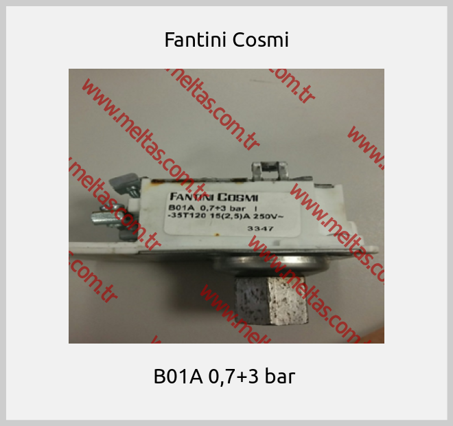 Fantini Cosmi - B01A 0,7+3 bar 