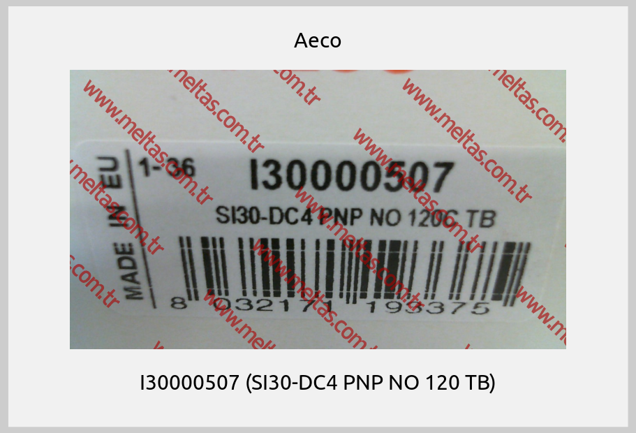 Aeco - I30000507 (SI30-DC4 PNP NO 120 TB)