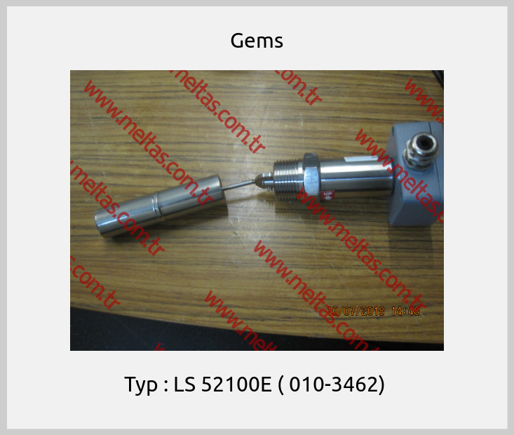Gems - Typ : LS 52100E ( 010-3462) 