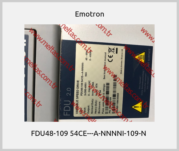 Emotron - FDU48-109 54CE---A-NNNNI-109-N 