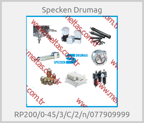 Specken Drumag - RP200/0-45/3/C/2/n/077909999
