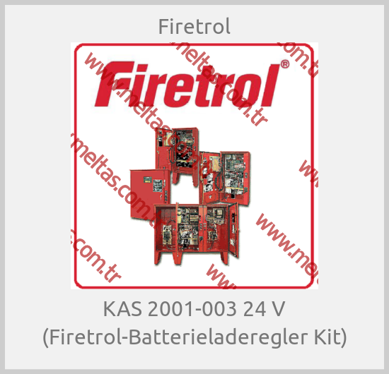 Firetrol - KAS 2001-003 24 V (Firetrol-Batterieladeregler Kit)