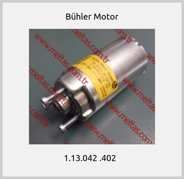 Bühler Motor - 1.13.042 .402  