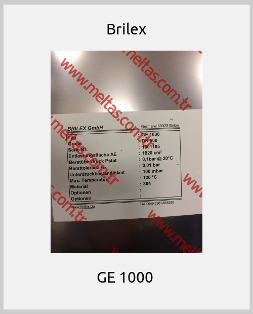 Brilex - GE 1000 