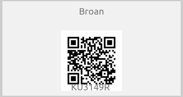 Broan - KU3149R 