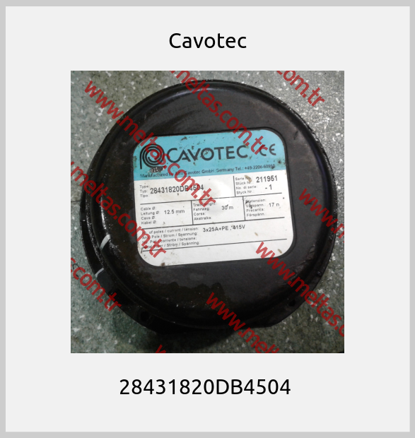 Cavotec - 28431820DB4504 