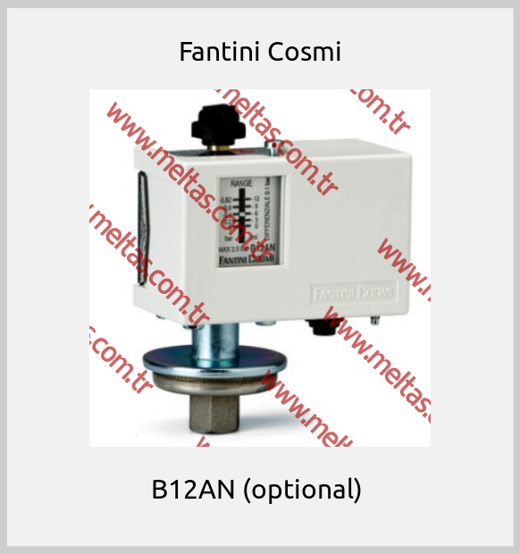 Fantini Cosmi - B12AN (optional) 