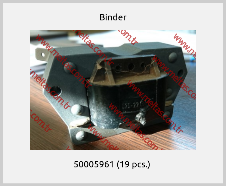 Binder -  50005961 (19 pcs.) 