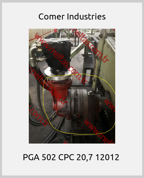Comer Industries-PGA 502 CPC 20,7 12012 