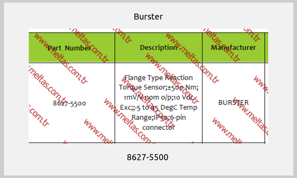 Burster - 8627-5500 