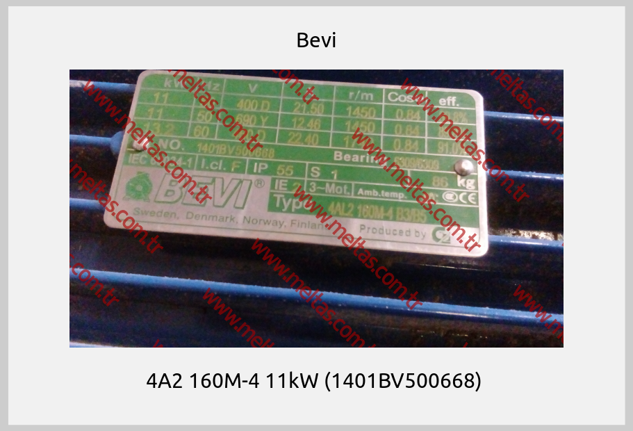 Bevi-4A2 160M-4 11kW (1401BV500668) 