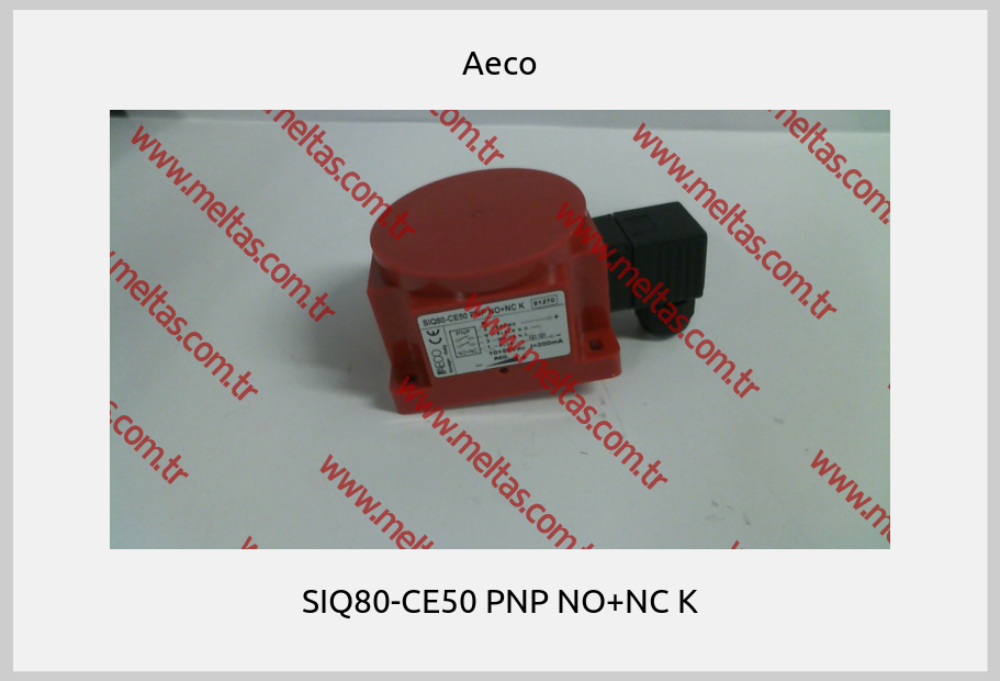 Aeco - SIQ80-CE50 PNP NO+NC K