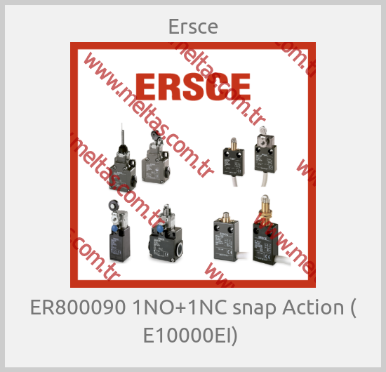 Ersce - ER800090 1NO+1NC snap Action ( E10000EI) 