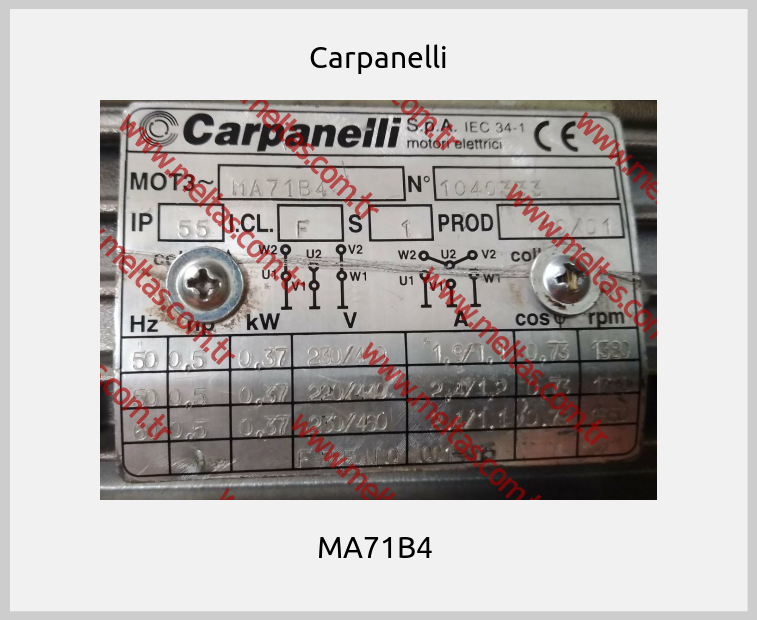 Carpanelli - MA71B4 