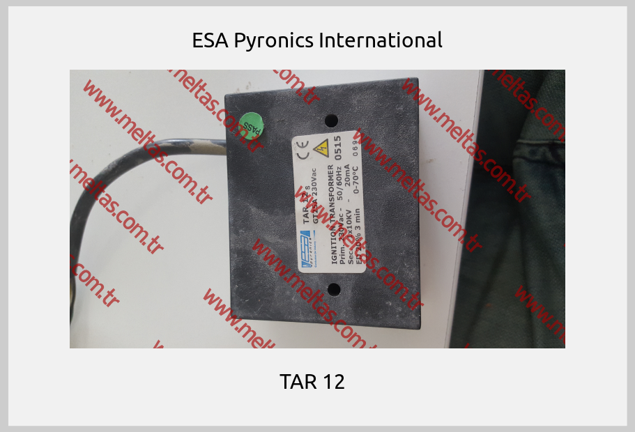 ESA Pyronics International - TAR 12  