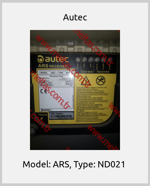 Autec - Model: ARS, Type: ND021 