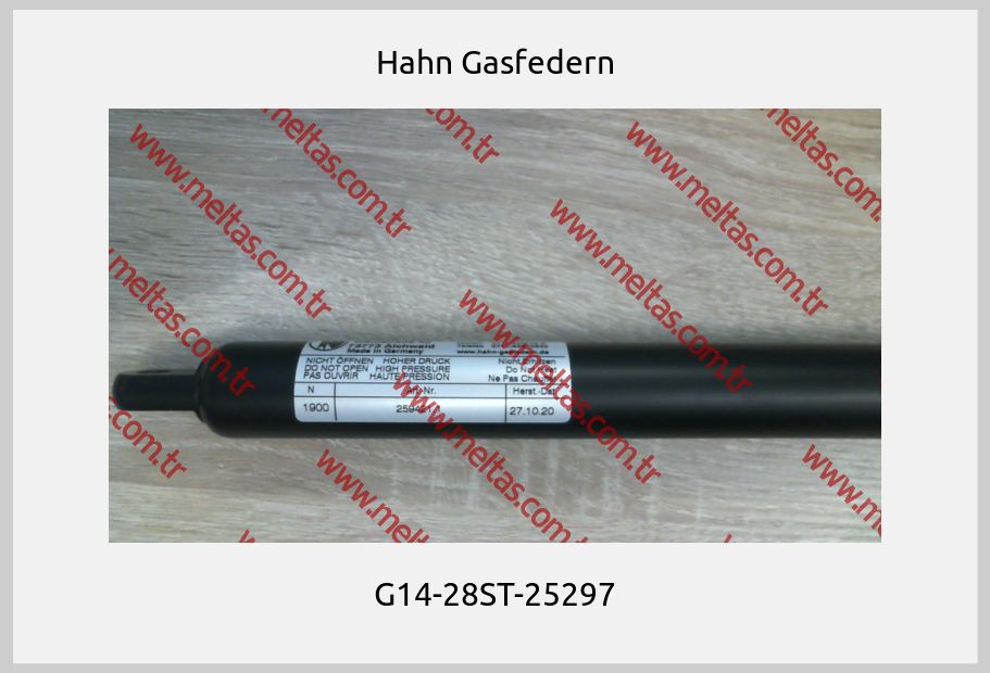 Hahn Gasfedern - G14-28ST-25297