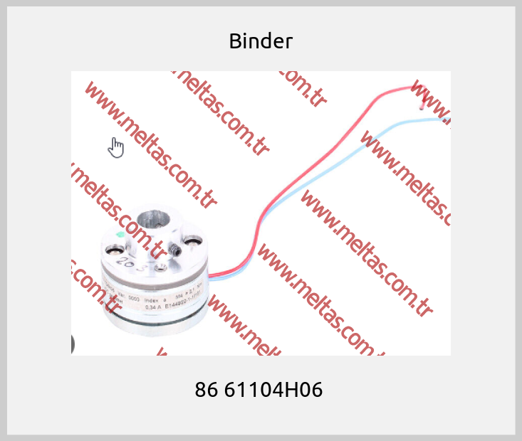 Binder - 86 61104H06 