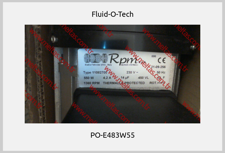 Fluid-O-Tech - PO-E483W55