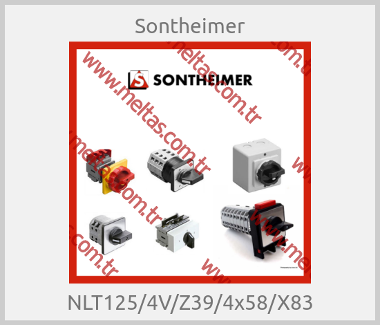 Sontheimer - NLT125/4V/Z39/4x58/X83