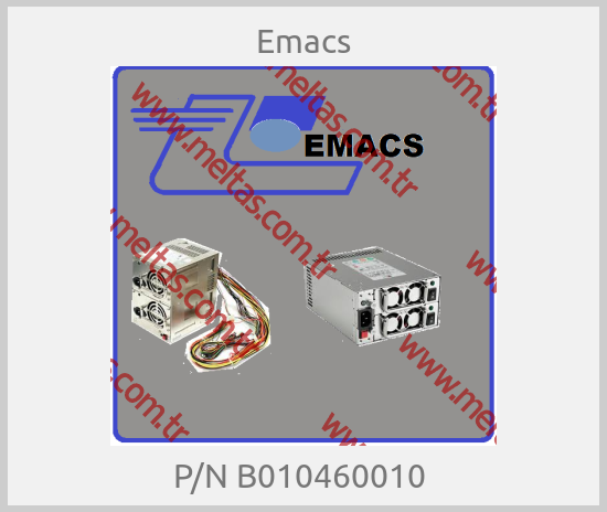 Emacs - P/N B010460010 