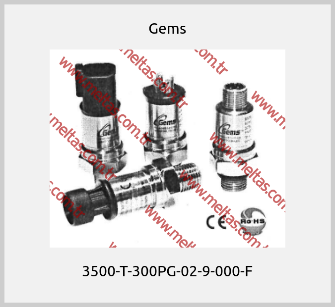 Gems - 3500-T-300PG-02-9-000-F