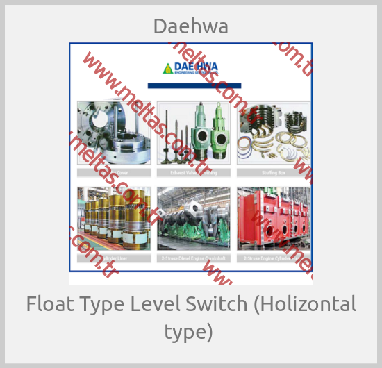 Daehwa - Float Type Level Switch (Holizontal type) 
