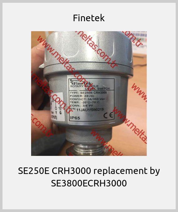 Finetek-SE250E CRH3000 replacement by SE3800ECRH3000