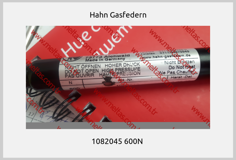Hahn Gasfedern - 1082045 600N 