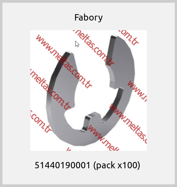 Fabory - 51440190001 (pack x100) 