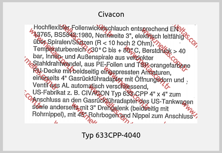 Civacon-Typ 633CPP-4040