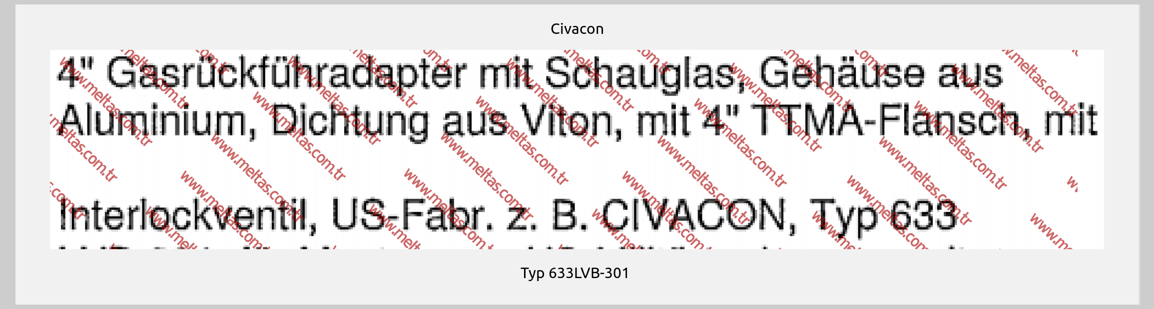 Civacon-Typ 633LVB-301 