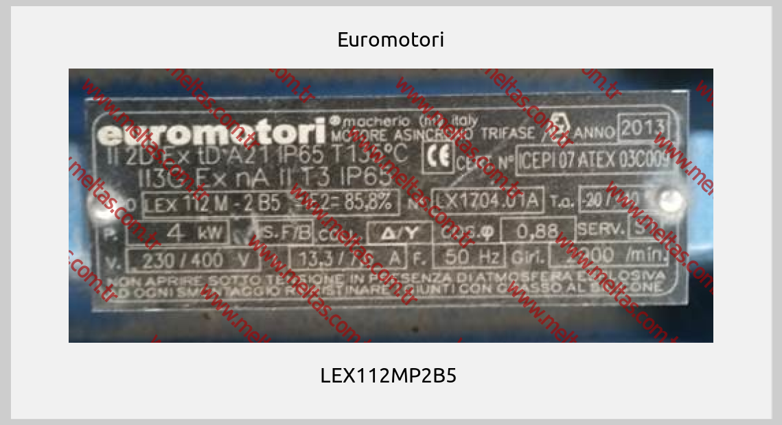 Euromotori - LEX112MP2B5 