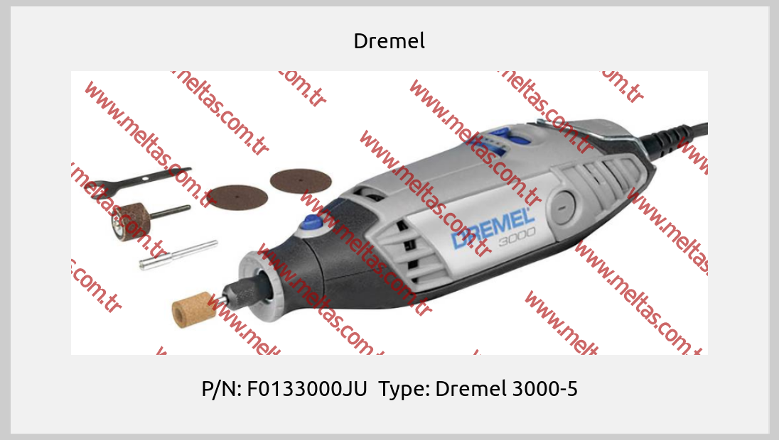 Dremel - P/N: F0133000JU  Type: Dremel 3000-5