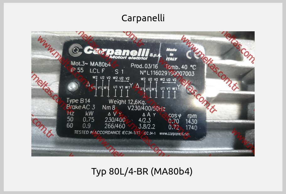 Carpanelli - Typ 80L/4-BR (MA80b4) 